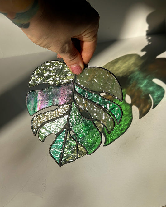 Monstera Suncatcher 2