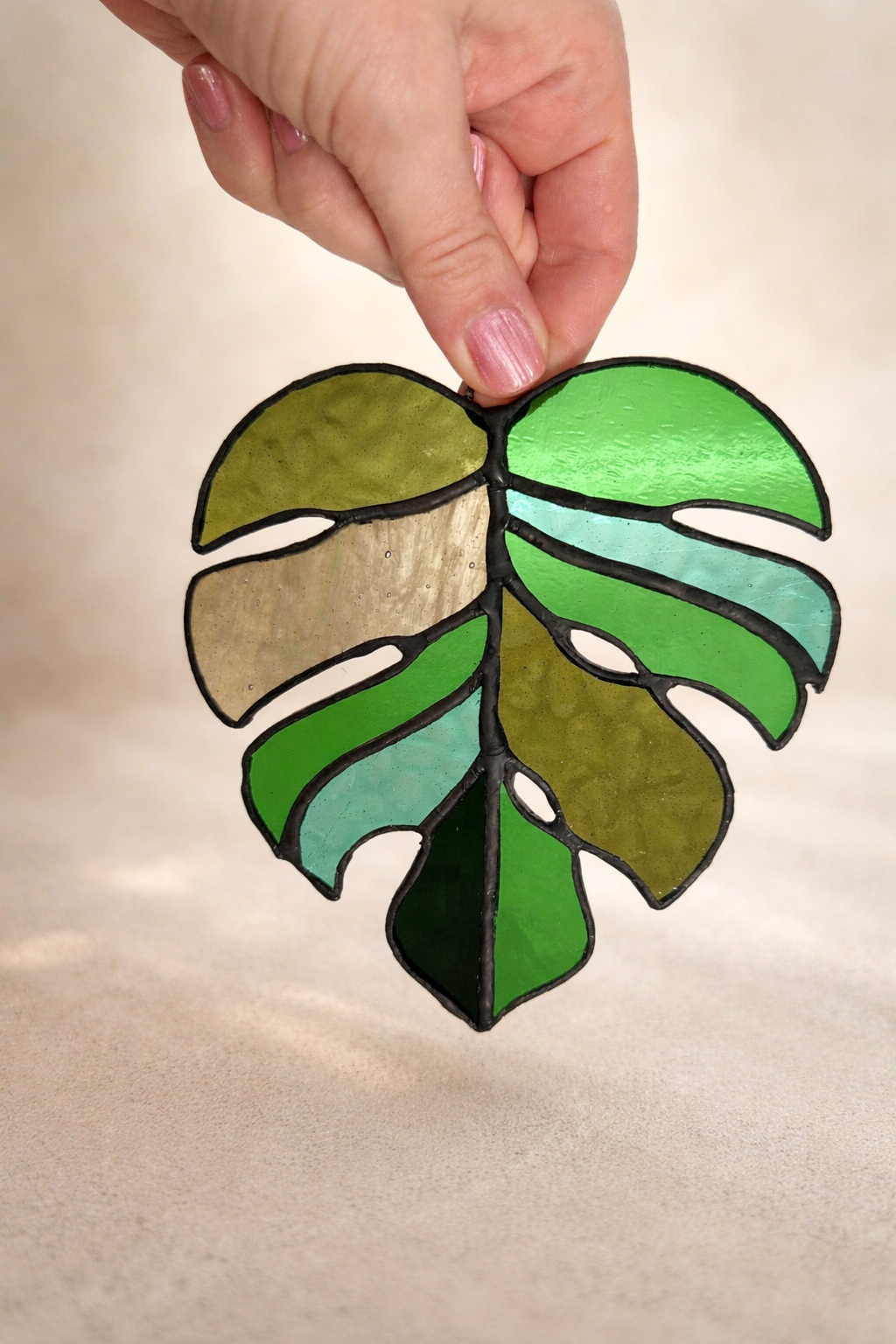 Monstera Suncatcher 1