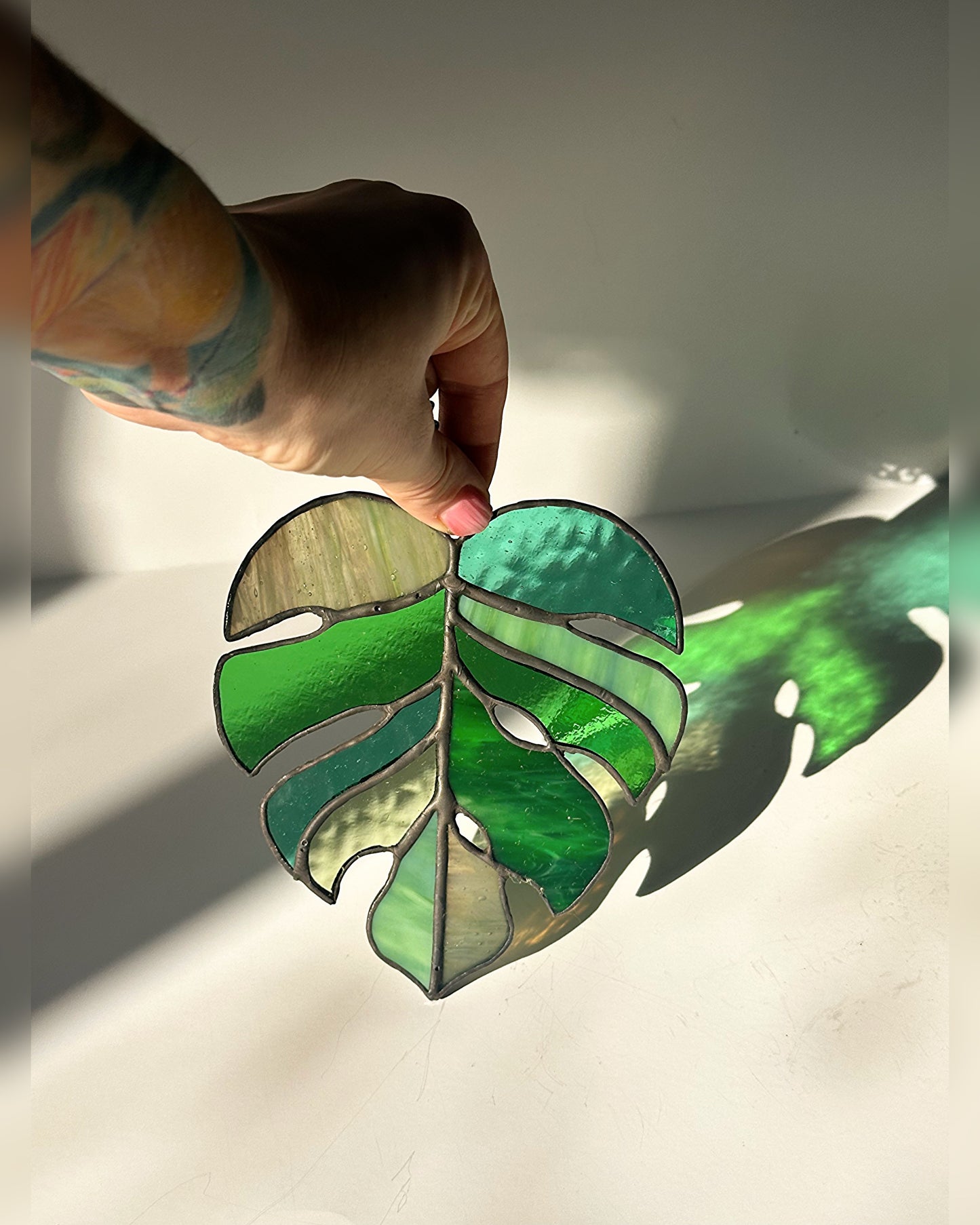 Monstera Suncatcher 3